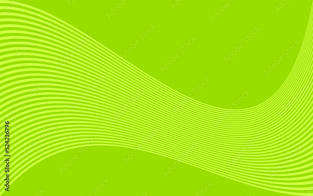 Poster minimalist background with curved lines and with some copy space area
