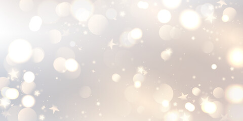 Abstract blurred soft white background with luxurious shimmer. For decorating various festive parties, white bokeh, abstract background.