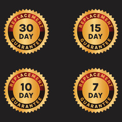 replacement guarantee badge