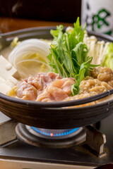 鶏の白湯（パイタン）鍋