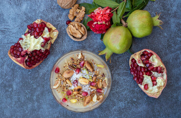Traditional delicious Turkish dessert; Ashura (Asure)