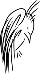 Vogel Abstrakt Vektor Kolobri