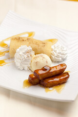 カリカリ大学芋のキャラメルクレープ