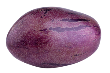 Fresh pepino melon isolated on alpha background.