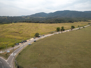 landscape with road