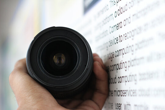 Zoom camera lens for photography
