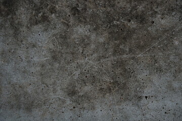 texture of dark gray old concrete wall