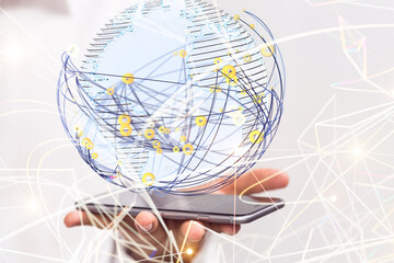 the 3d Global Network Of People.