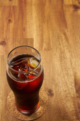 アイスコーヒー　イメージ
