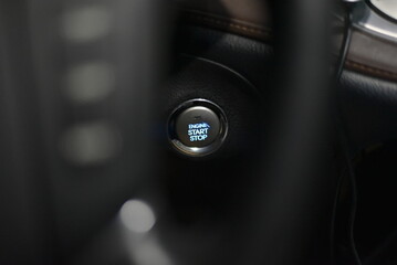 car engine start button