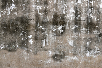 Plaster wall. Stucco wall. Dirty and old wall. Painted abstract background. Exterior wall decoration and design.
