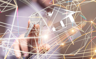 Purchase Agreement For House concept.