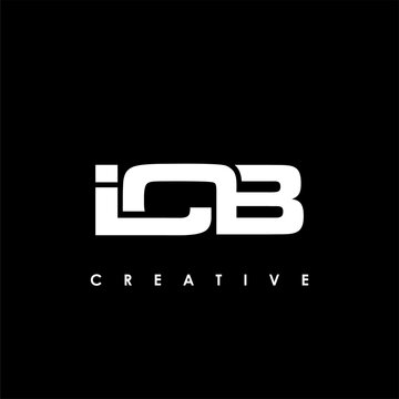 ICB Letter Initial Logo Design Template Vector Illustration