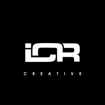 ICR Letter Initial Logo Design Template Vector Illustration