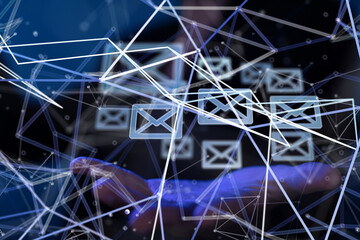 Mail Communication Connection message to mailing