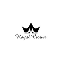 Fototapeta na wymiar Royal Crown Logo Design Vector