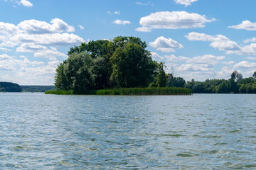 Island of love on the Teterev river.