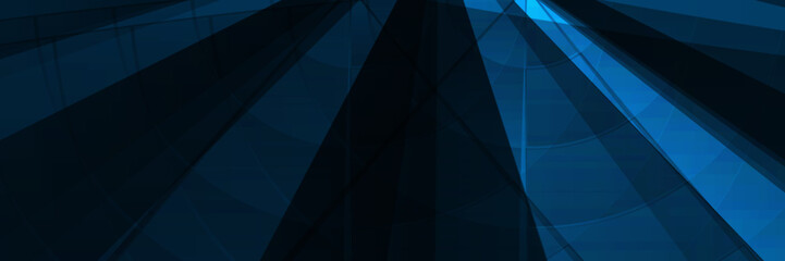 Obraz premium Abstract dark blue background vector