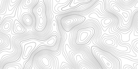 Abstract Black and white abstract background vector, Abstract topographic contours map background .Topographic background and texture, monochrome image. 3D waves. Marble texture with natural pattern . © Sajjad