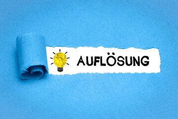 Auflösung