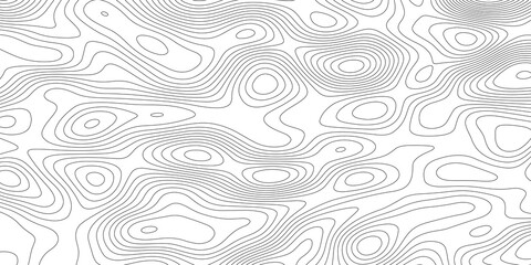 Black and white abstract background vector, Abstract topographic contours map background .Topographic background and texture, monochrome image. 3D waves. Marble texture with natural pattern .	
