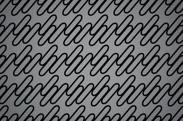 Abstract geometric pattern with stripes, lines. Seamless vector background. Black and gray ornament. Simple lattice graphic design
