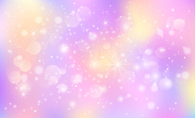 Abstract pink background with stars.