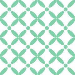 flower dots seamless pattern