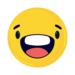 laughing emoji cartoon