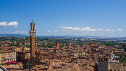 siena, landscape