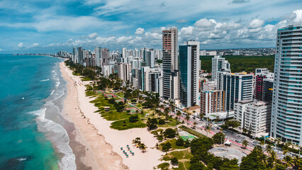 Praia Pina Recife Boa Viagem Pernambuco Pernambucana Litoral Mar Orla Verão Viagem Viajar Turismo...