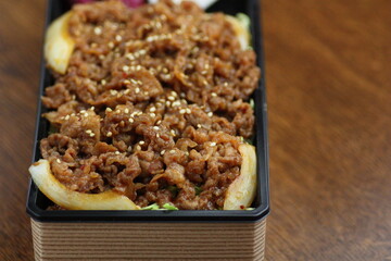牛焼肉弁当