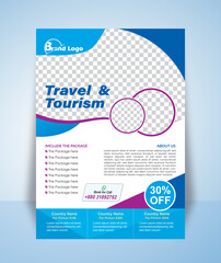 Traveling Business Flyer Design