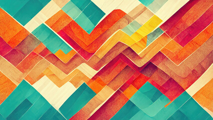 abstract retro color texture, artistic wallpaper, decorative background , illustration