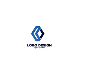 modern and simple design concept logo with simple and gradient color template logo for company vector file eps 10