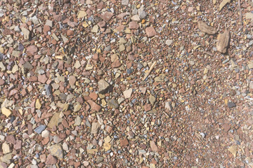 pebbles on a river bank danube shore