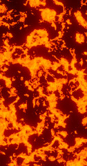 Ground hot lava. Burning coals- crack surface. Abstract nature pattern- glow faded flame.red hot lava pattern background.3d rendering