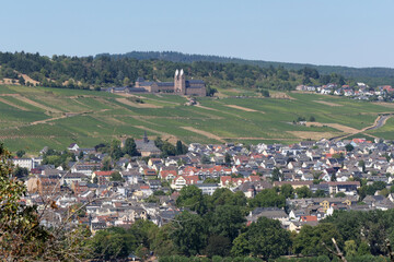 Ruedesheim am Rhein und Abtei St. Hildegard