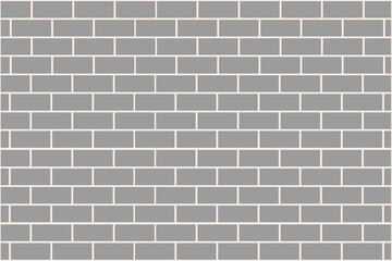 brick wall tile background vector illustration