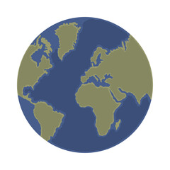 world map icon