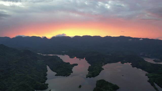 The Mountains and Fjords of Milford Sound and Doubtful Sound, New Zealand. Bengoh Valley, Sarawak.