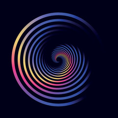 Vector Abstract Line Design Background