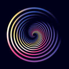 Vector Abstract Line Design Background