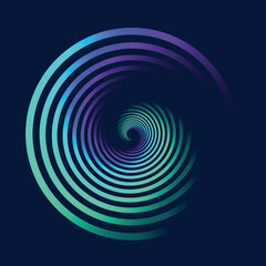 Vector Abstract Line Design Background