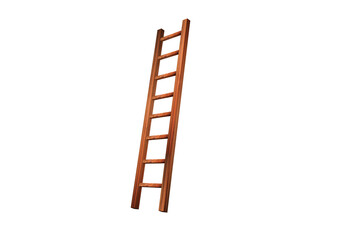 Wooden ladder - obrazy, fototapety, plakaty