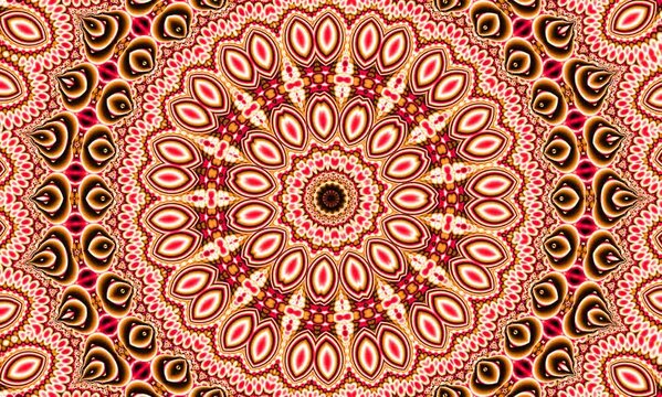Abstract kaleidoscope background. Unique mandala design. Beautiful multicolor kaleidoscope texture