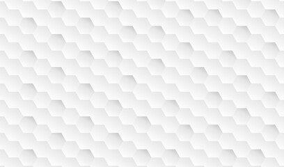 geometric grey hexagon minimal light silver background simple white vector graphic pattern
