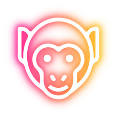 Collection of animal neon