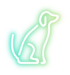 Collection of animal neon