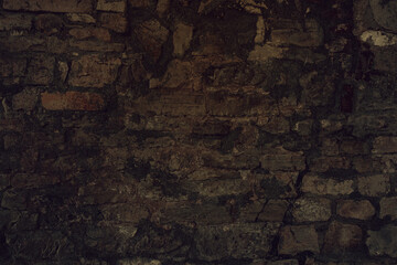Abstract stone background from an old stone masonry wall